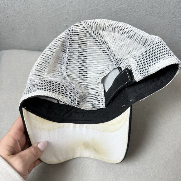 Federal Ammunition Printed Baseball Cap Black White Cotton Blend Hat Adult Size - Picture 7 of 7